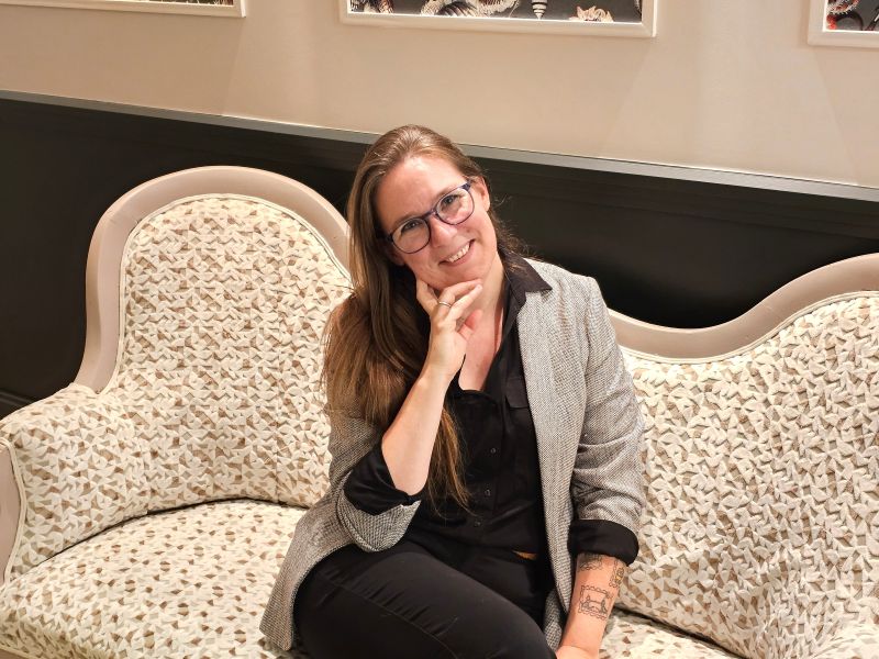 Floriane architecte d'intérieur à Pornic, inventrice de la méthode collaborative avec le client